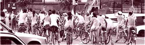 Click here to visit the World Naked Bike Ride website (UK page)